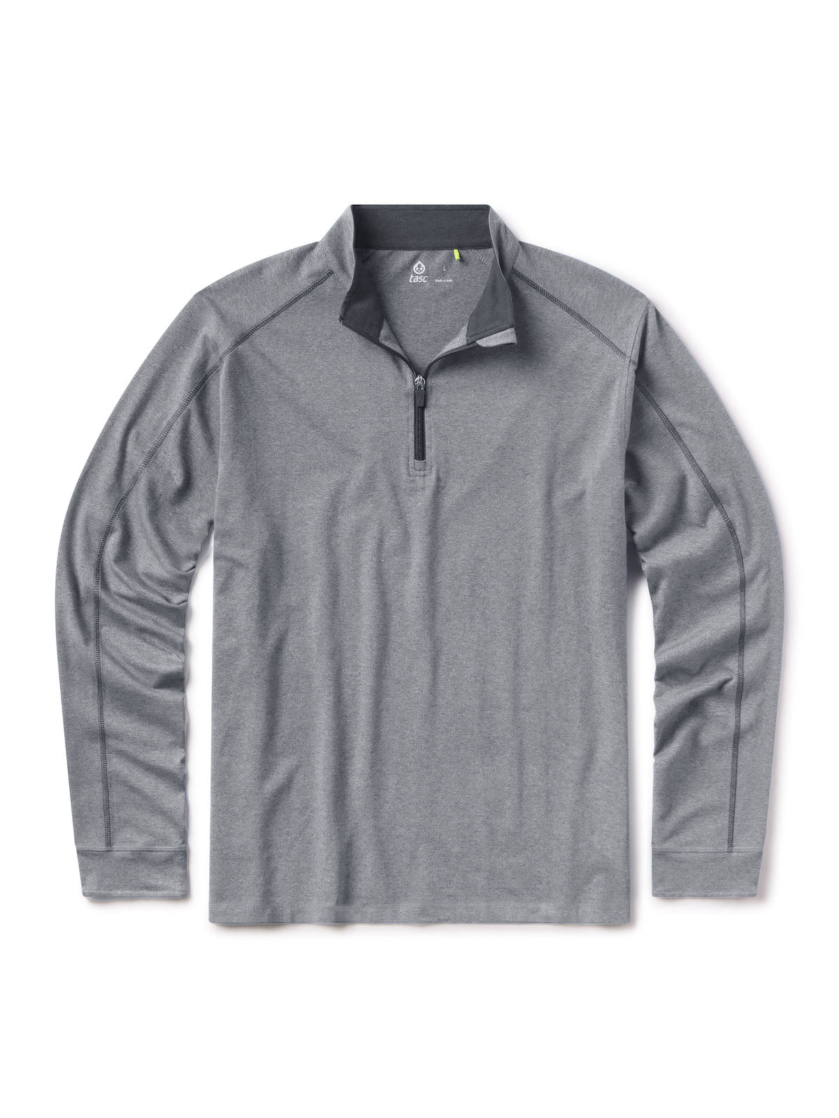 Carrollton Lightweight Quarter Zip - Jaspe