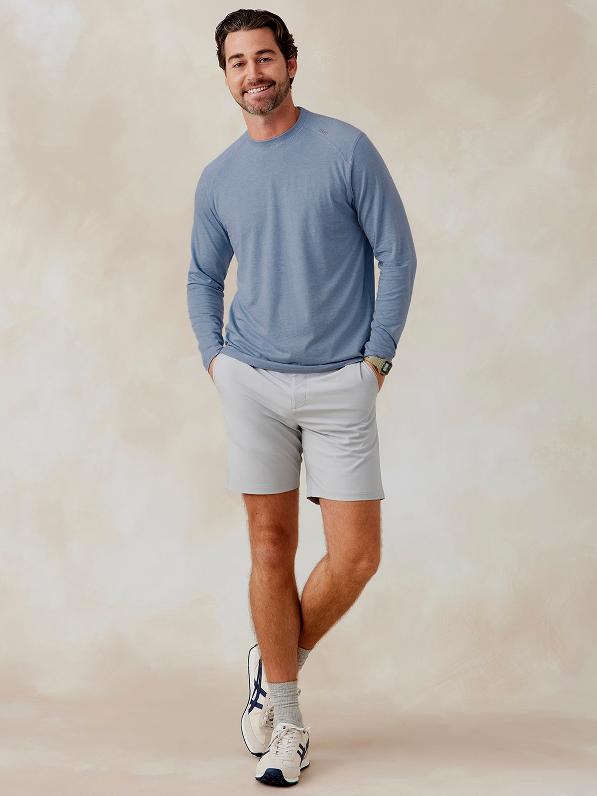 Carrollton Long Sleeve T-Shirt - Anchor