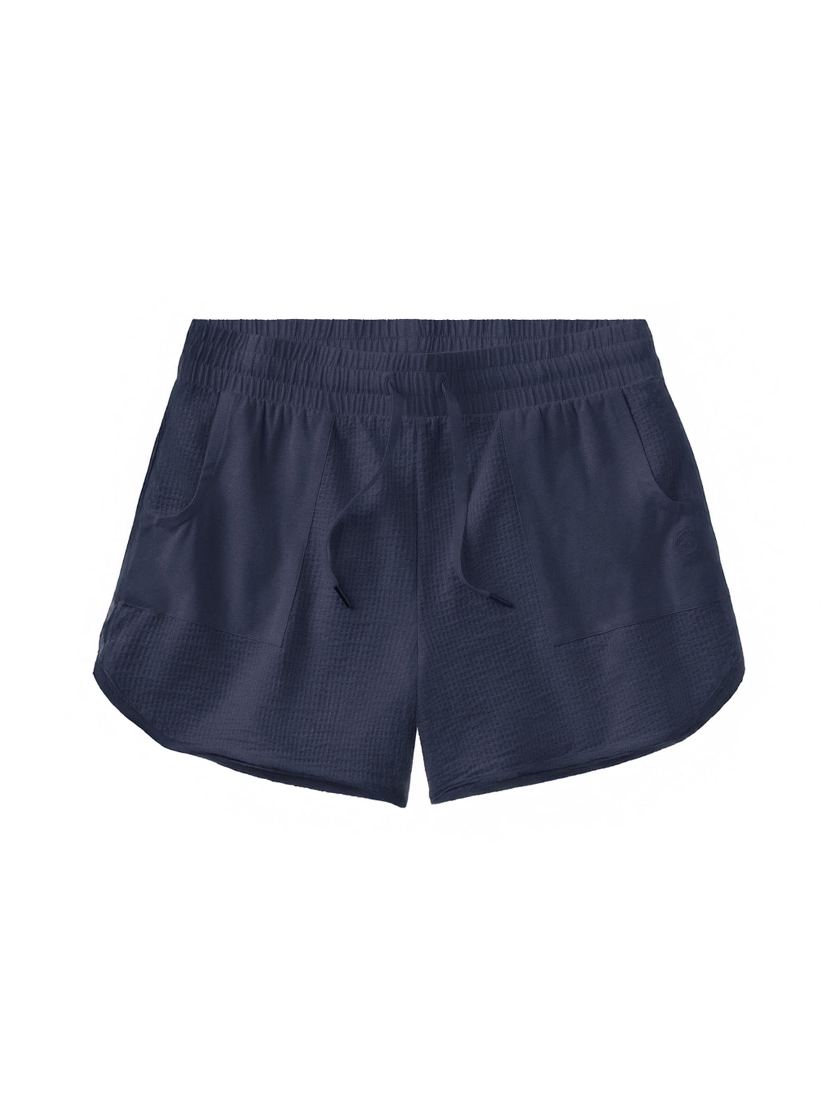 Villa Knit Seersucker Short - Classic Navy