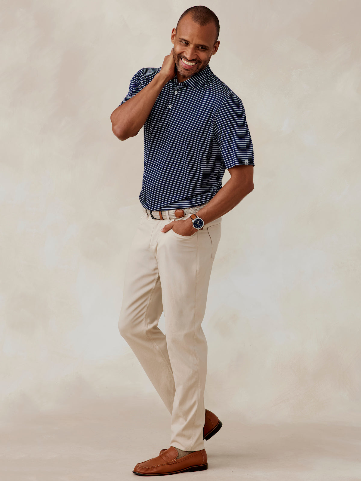 Motion Pant Straight Fit - Light Stone