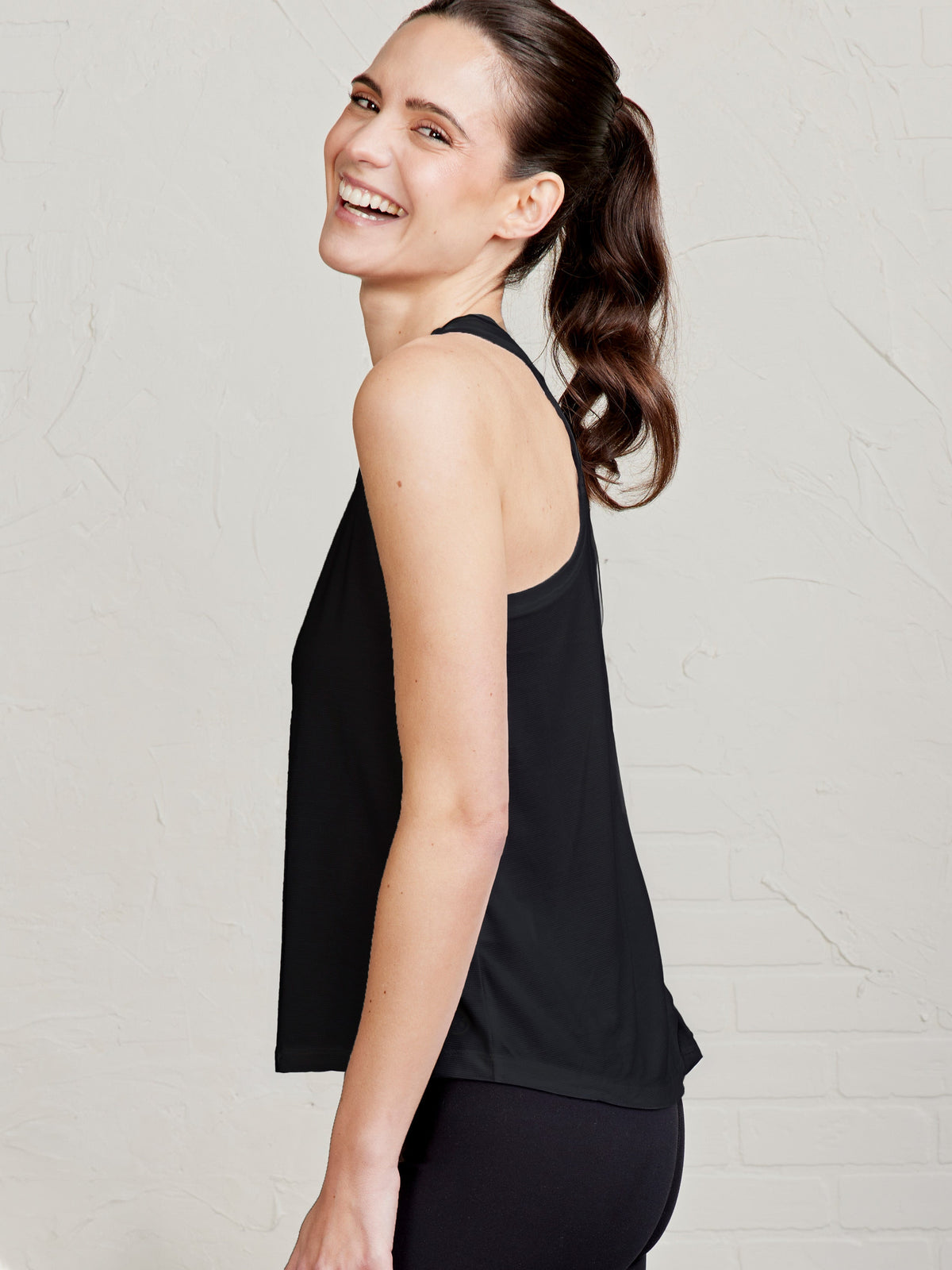 Featherweight Mesh Racer Back Tank