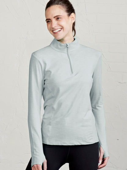 Recess Quarter Zip - Perfect Gray Heather
