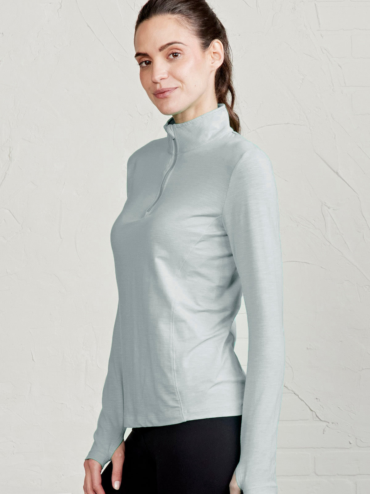 Recess Quarter Zip - Perfect Gray Heather