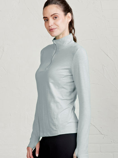 Recess Quarter Zip - Perfect Gray Heather