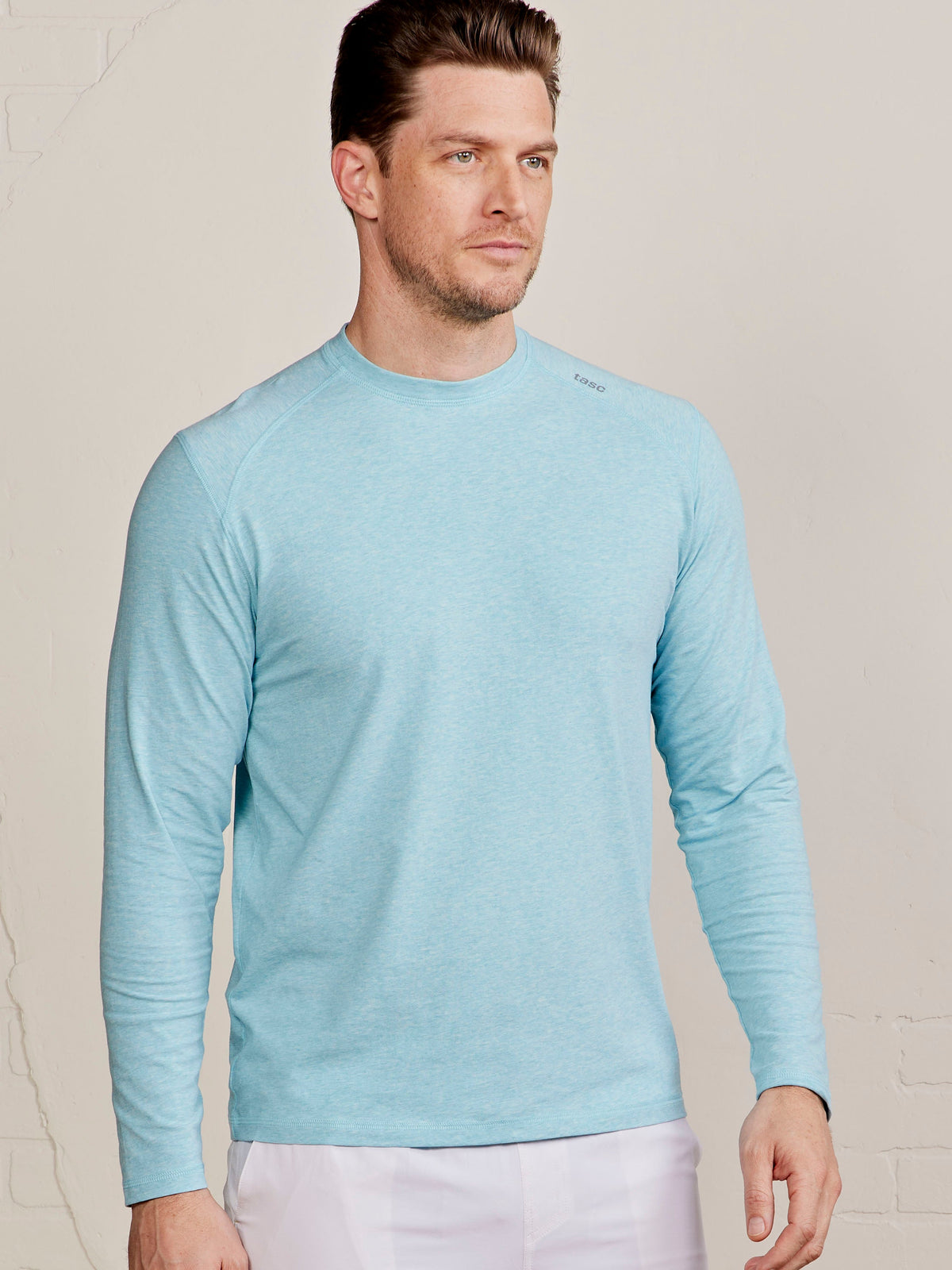 Carrollton Long Sleeve T-Shirt - Waterfall Heather