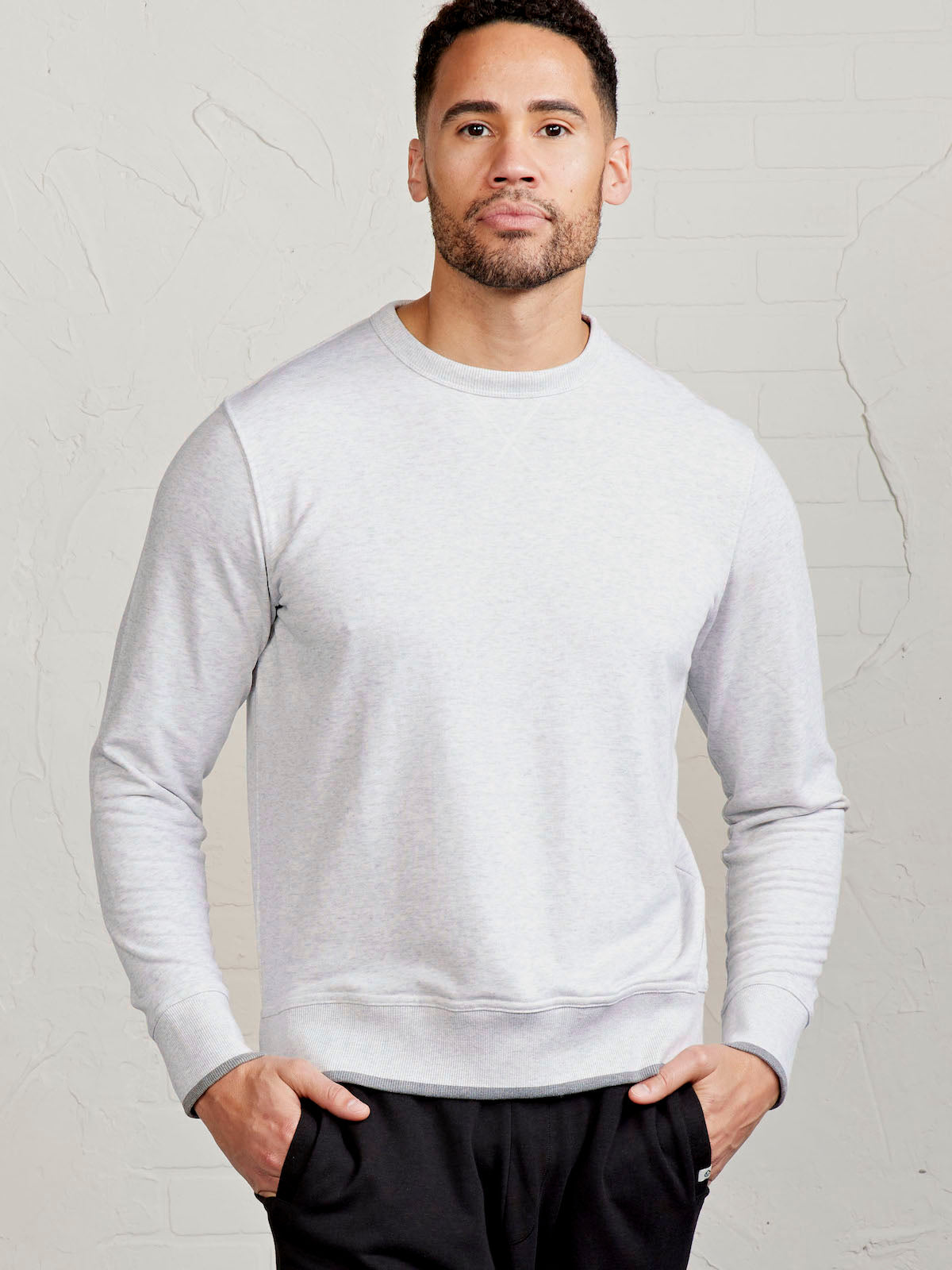 Stadium French Terry Sweatshirt - Marble Heather