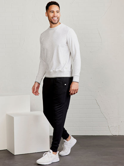 Stadium French Terry Sweatshirt - Marble Heather