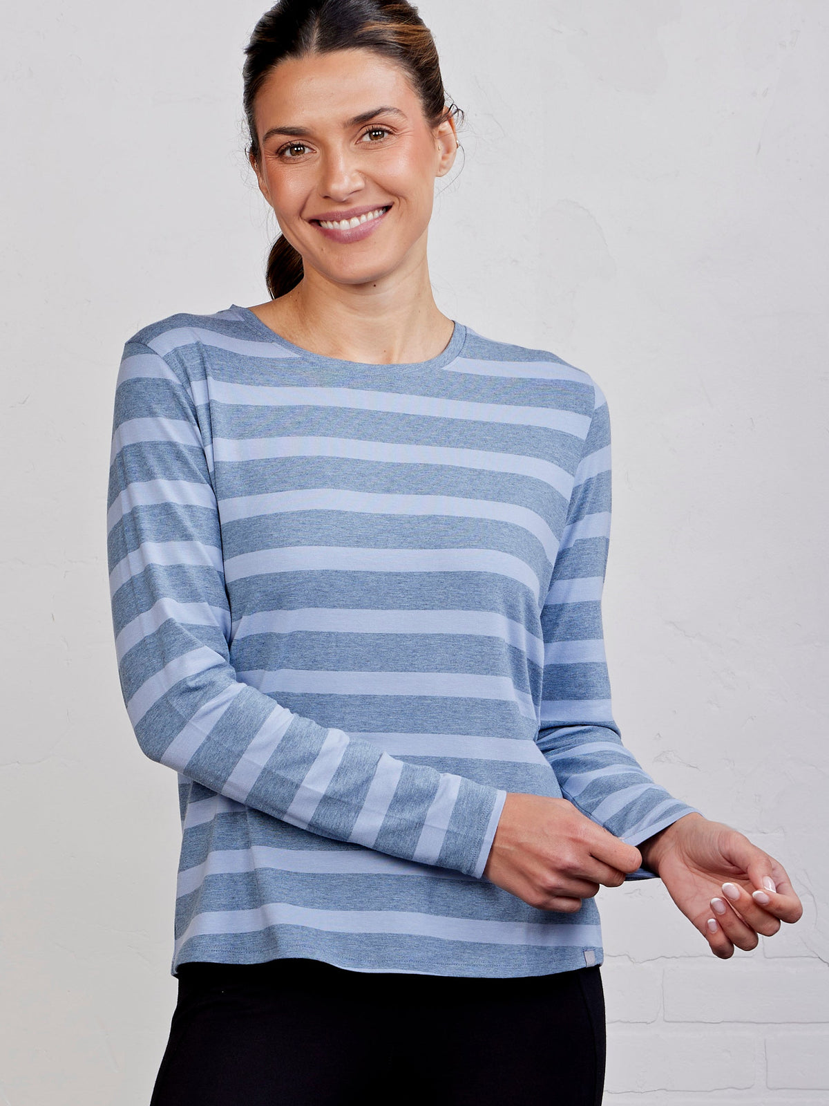 All Day Long Sleeve T-Shirt - Stripe