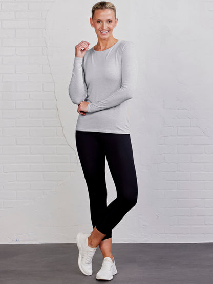 NOLA Long Sleeve T-Shirt - Perfect Gray Heather