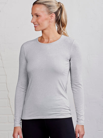 NOLA Long Sleeve T-Shirt - Perfect Gray Heather
