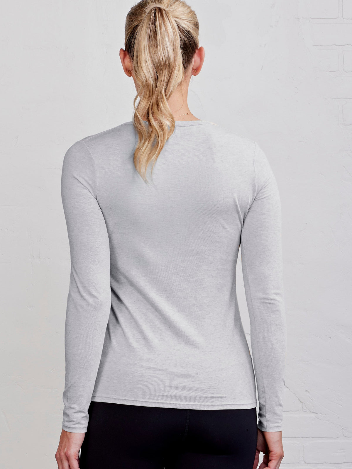 NOLA Long Sleeve T-Shirt - Perfect Gray Heather
