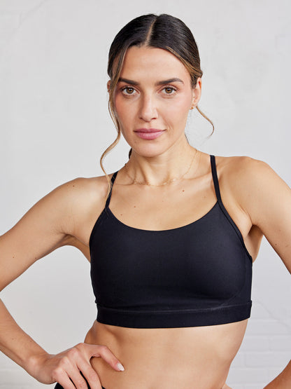 Sculptive Daily Practice Bra - Black