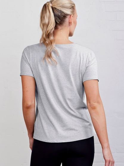 All Day Short Sleeve T-Shirt - Light Heather Gray