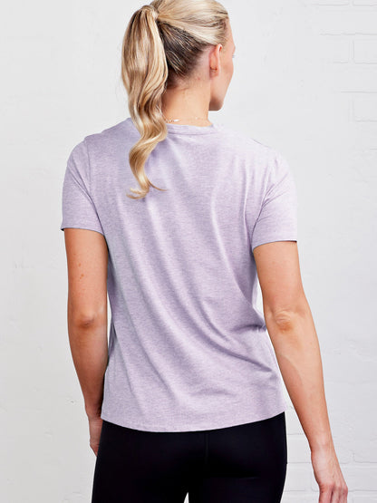 All Day T-Shirt - Lavender Heather