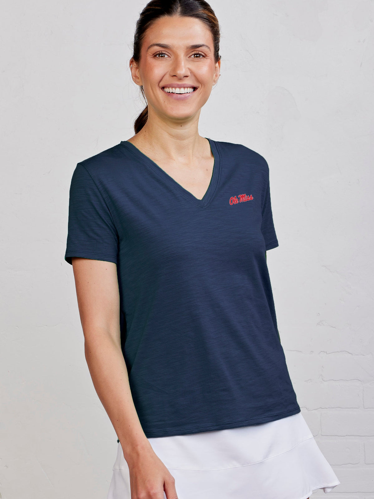 All Day V-Neck T-Shirt - Classic Navy