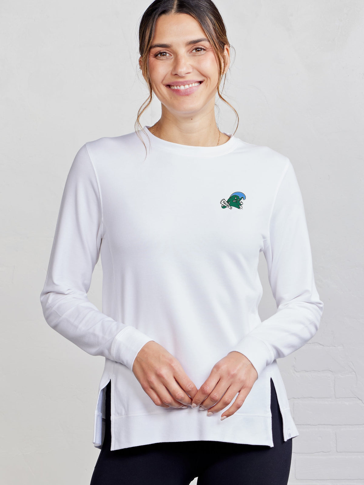 Riverwalk French Terry Sweatshirt - White