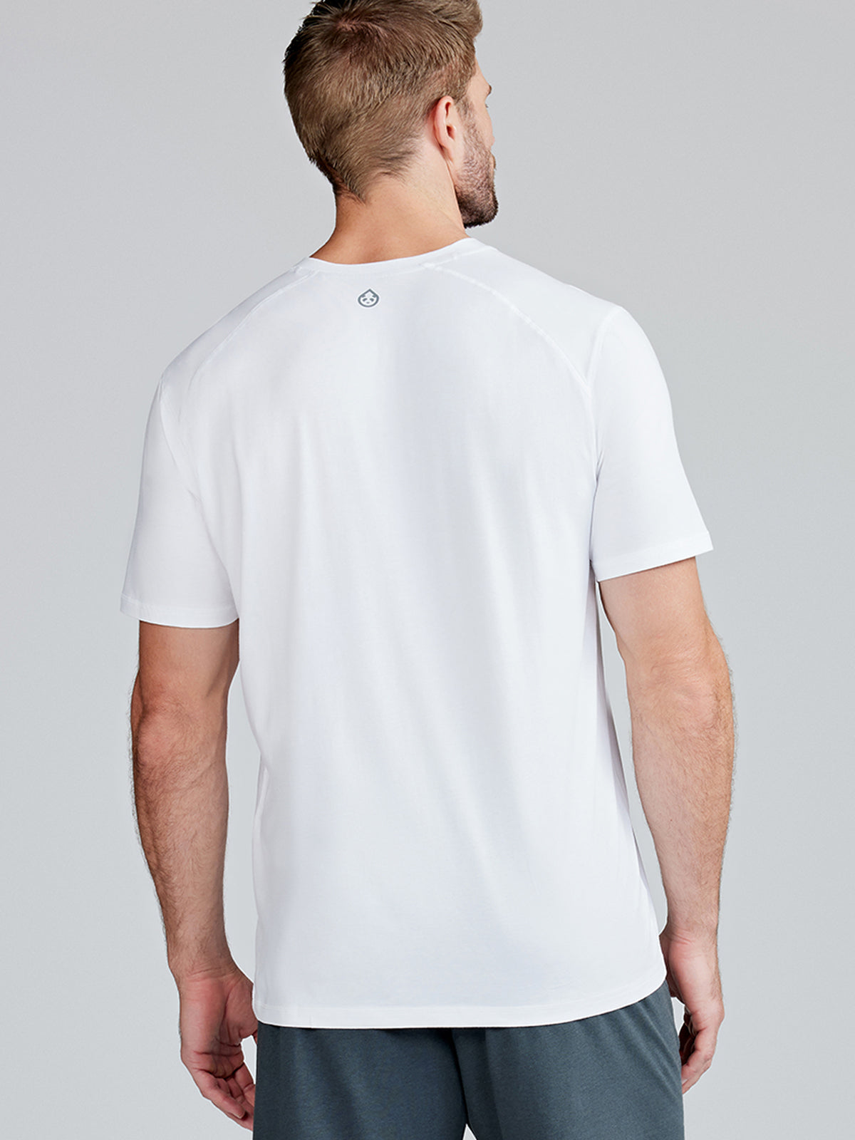 Carrollton Fitness V-Neck T-Shirt - Classic Navy Heather