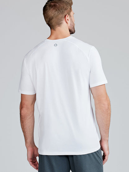 Carrollton Fitness V-Neck T-Shirt - Classic Navy Heather