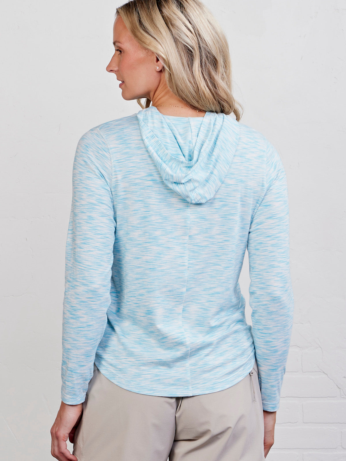 Recess Lightweight Hoodie - Waves Space Dye