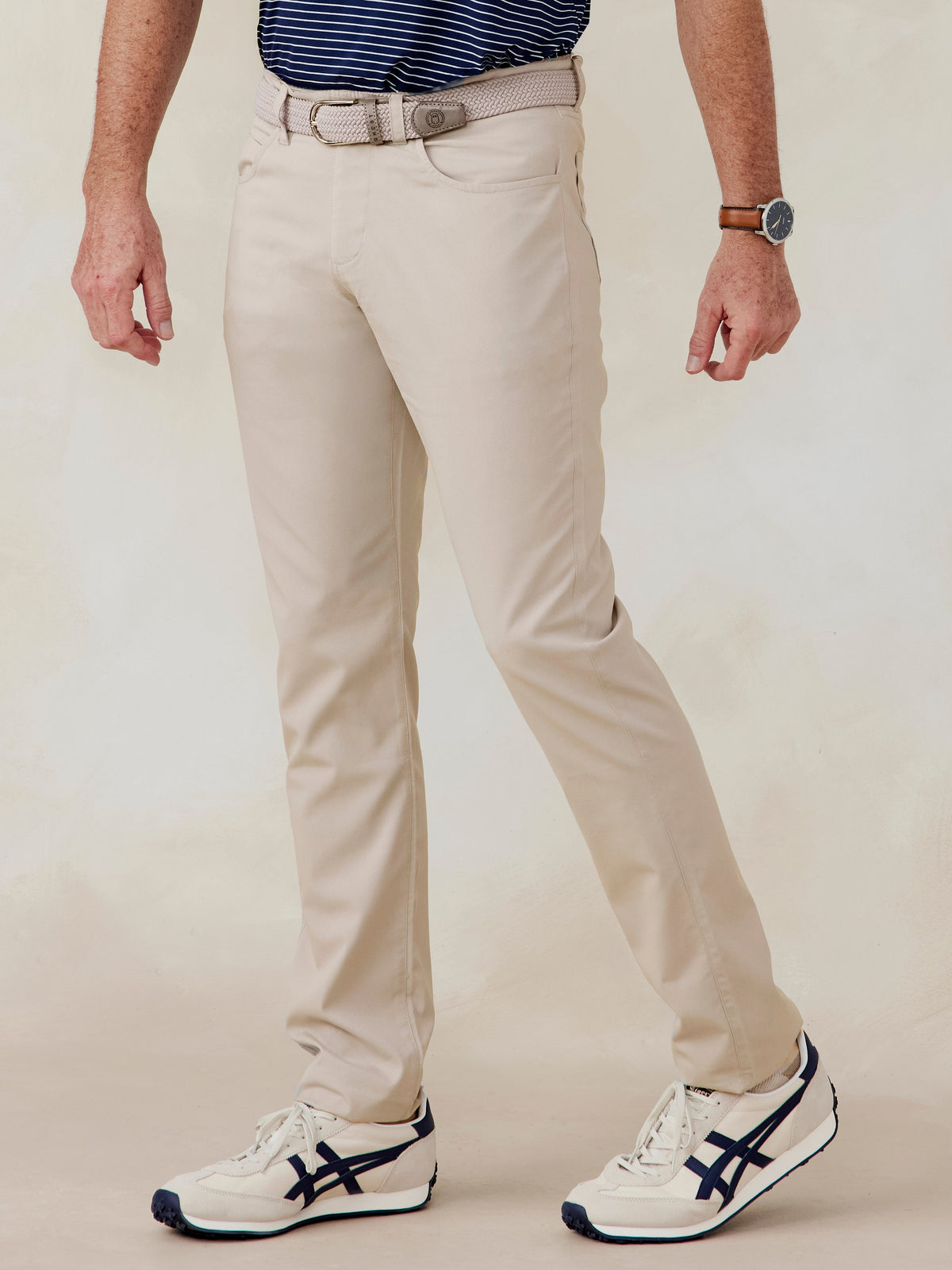 Motion Pant Tailored Fit - Light Stone