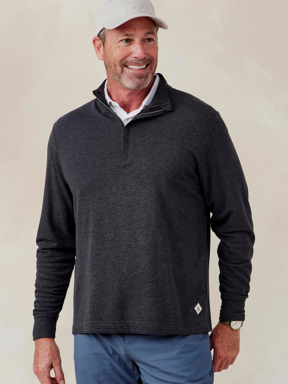 Stadium French Terry Quarter Zip