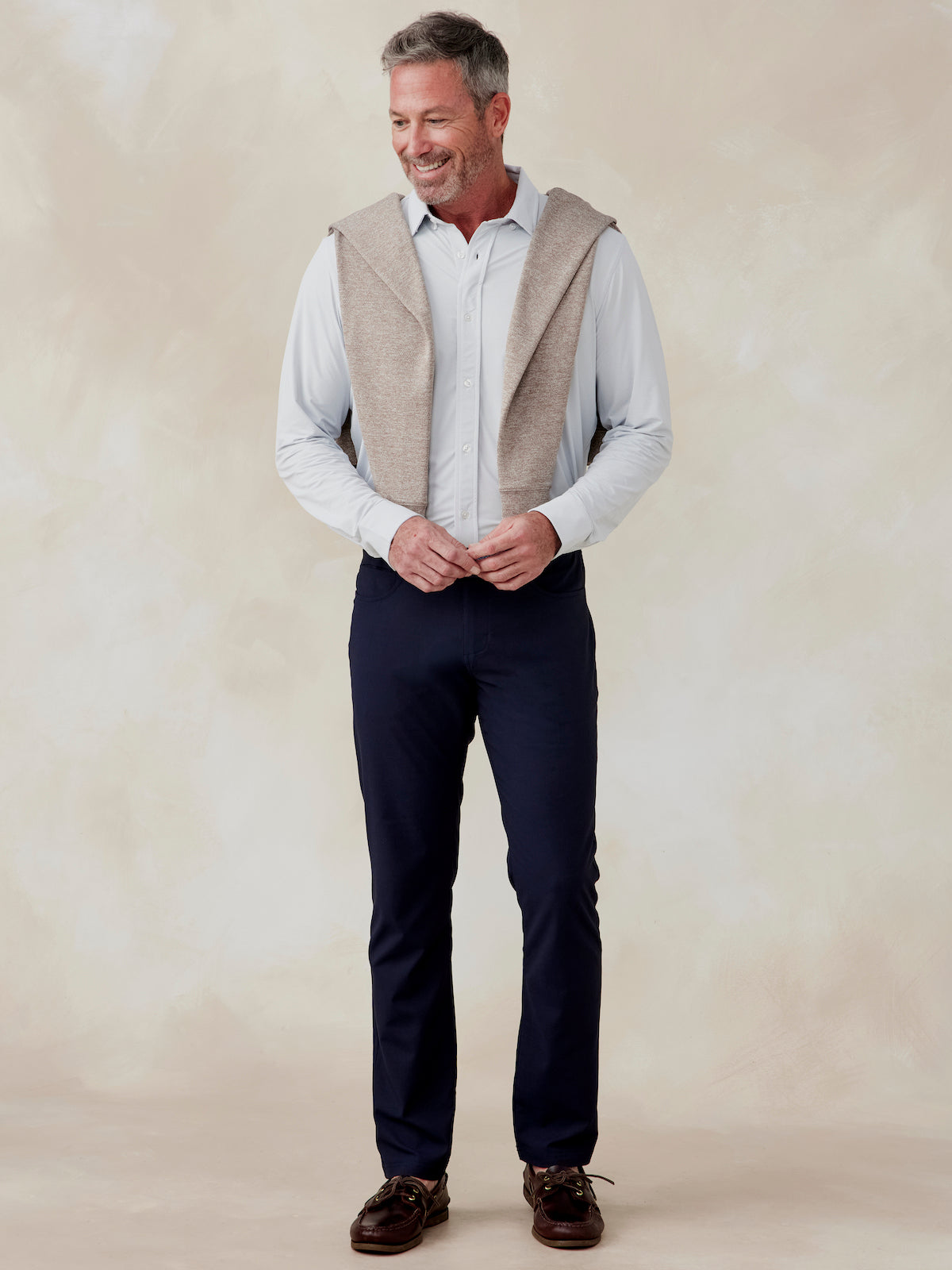 Motion Pant Tailored Fit - Classic Navy