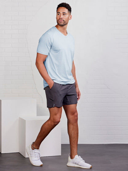 Carrollton V-Neck T-Shirt - Cloud Heather