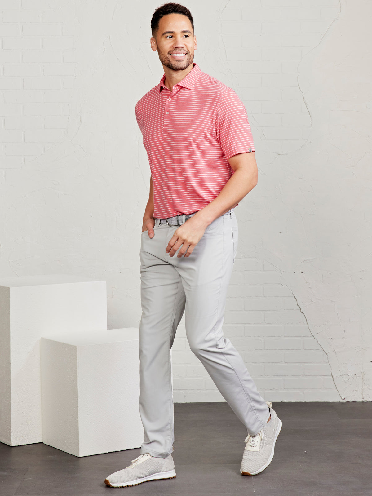 Cloud Polo - Brookline Stripe