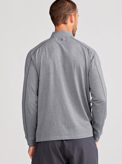 Carrollton Lightweight Quarter Zip - Jaspe