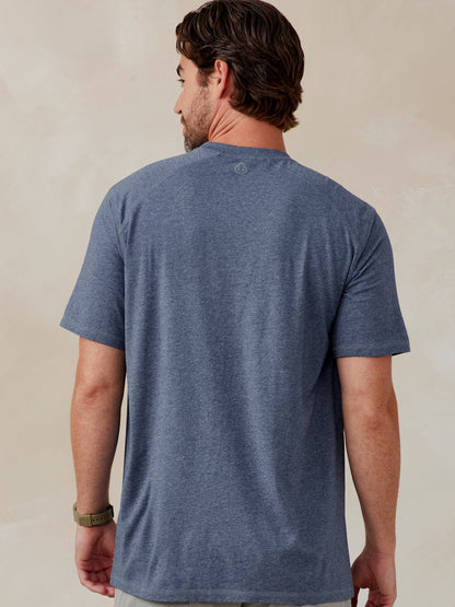Carrollton T-Shirt Jaspe - Admiral Jaspe