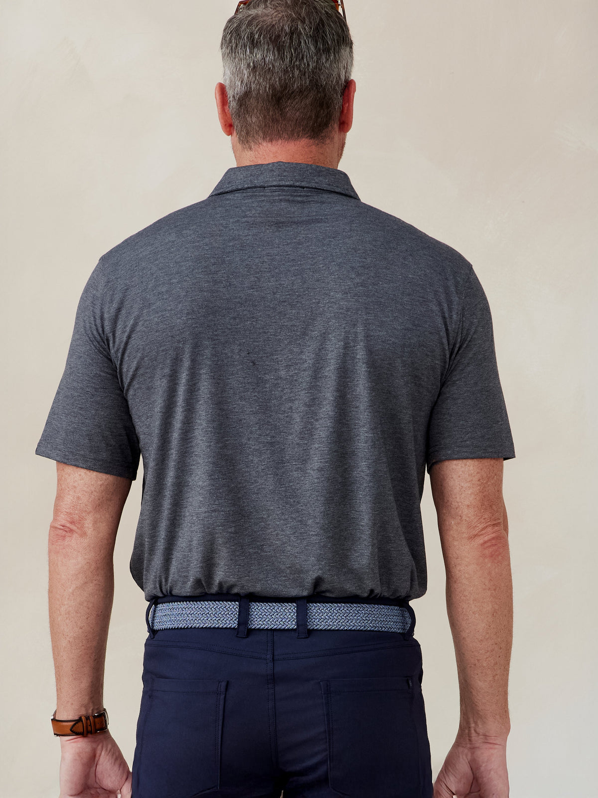 Cloud Polo - Black Heather