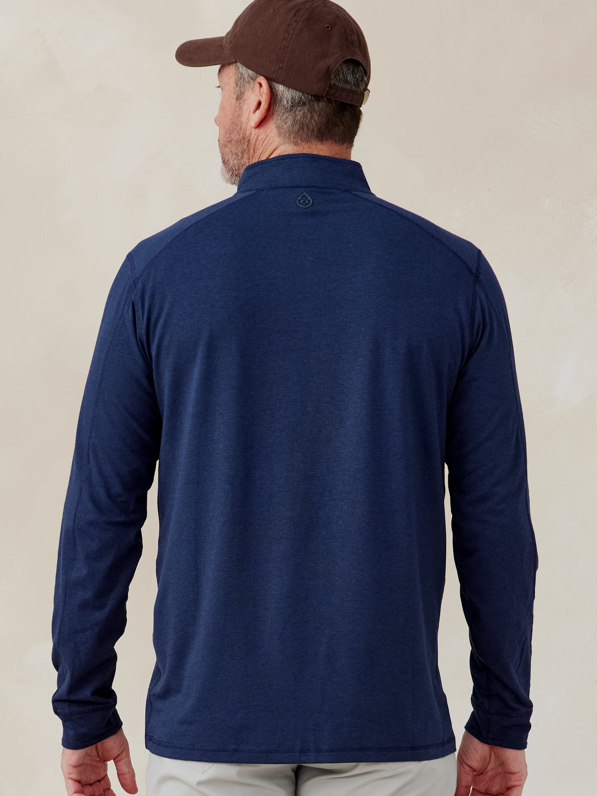 Carrollton Lightweight Quarter Zip - Classic Navy