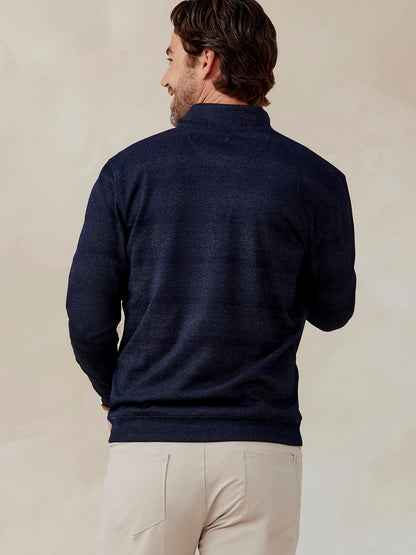 Crest Jacquard Quarter Zip