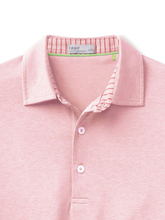 Cloud Polo - Pink Grapefruit Heather