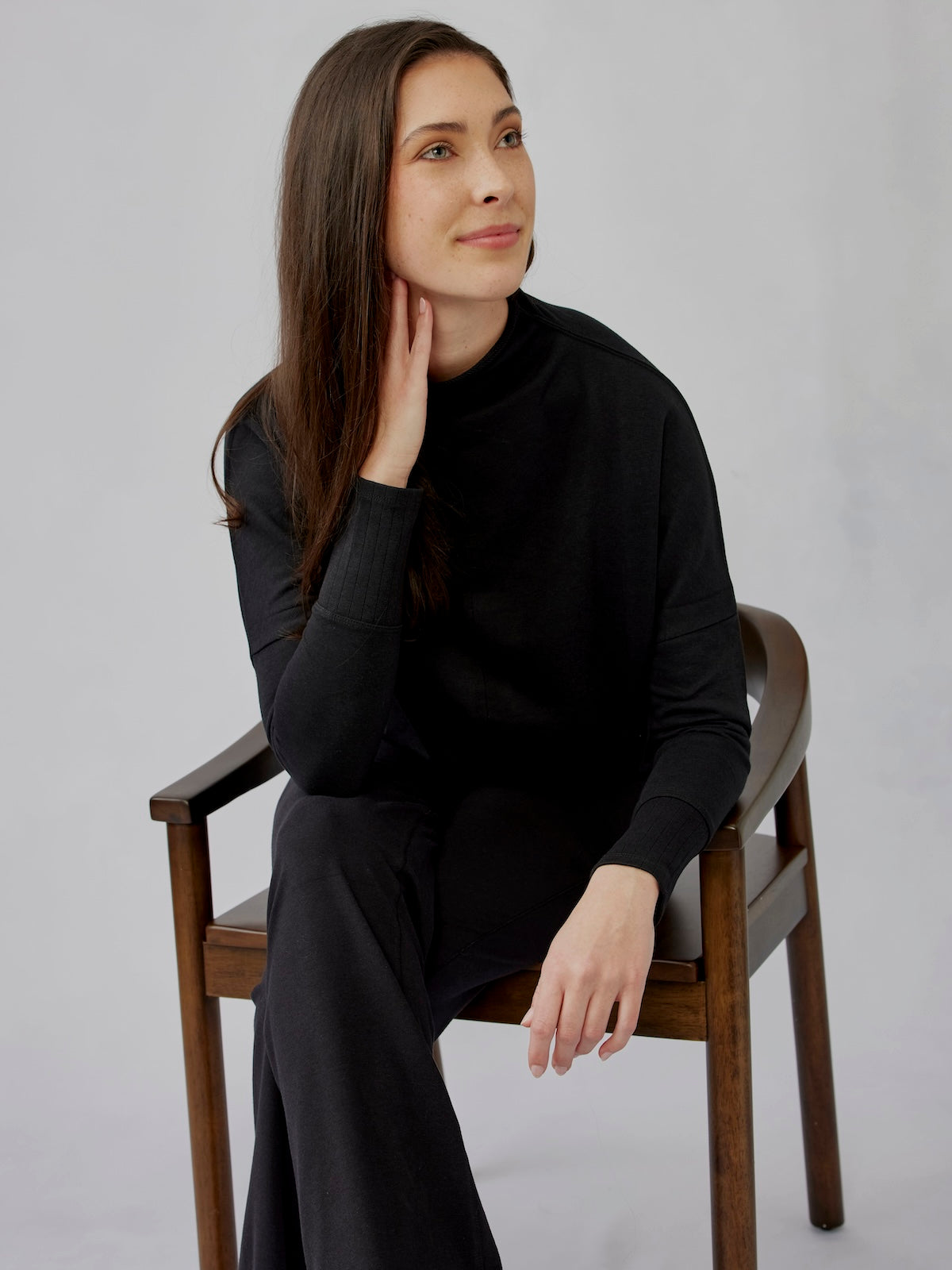 French Terry Dolman Sweatshirt