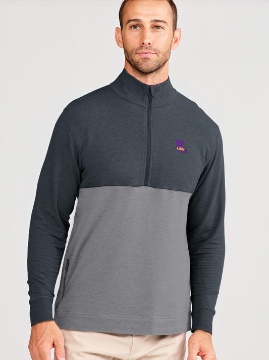 Venture Fleece 1/2 Zip - Iron Heather/Heather Gray