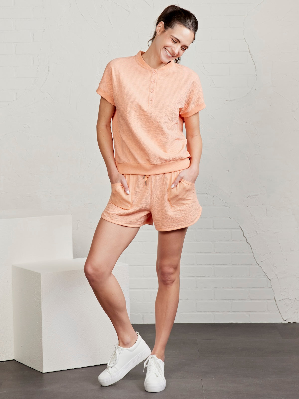 Villa Knit Seersucker Short