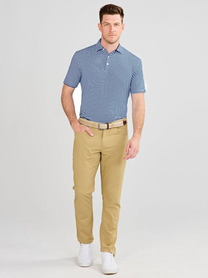 Cloud Polo Air Stripe - Classic Navy/White