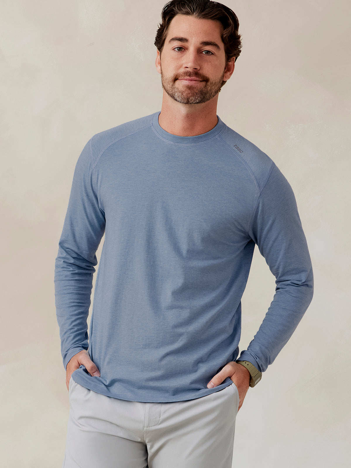 Carrollton Long Sleeve T-Shirt - Anchor