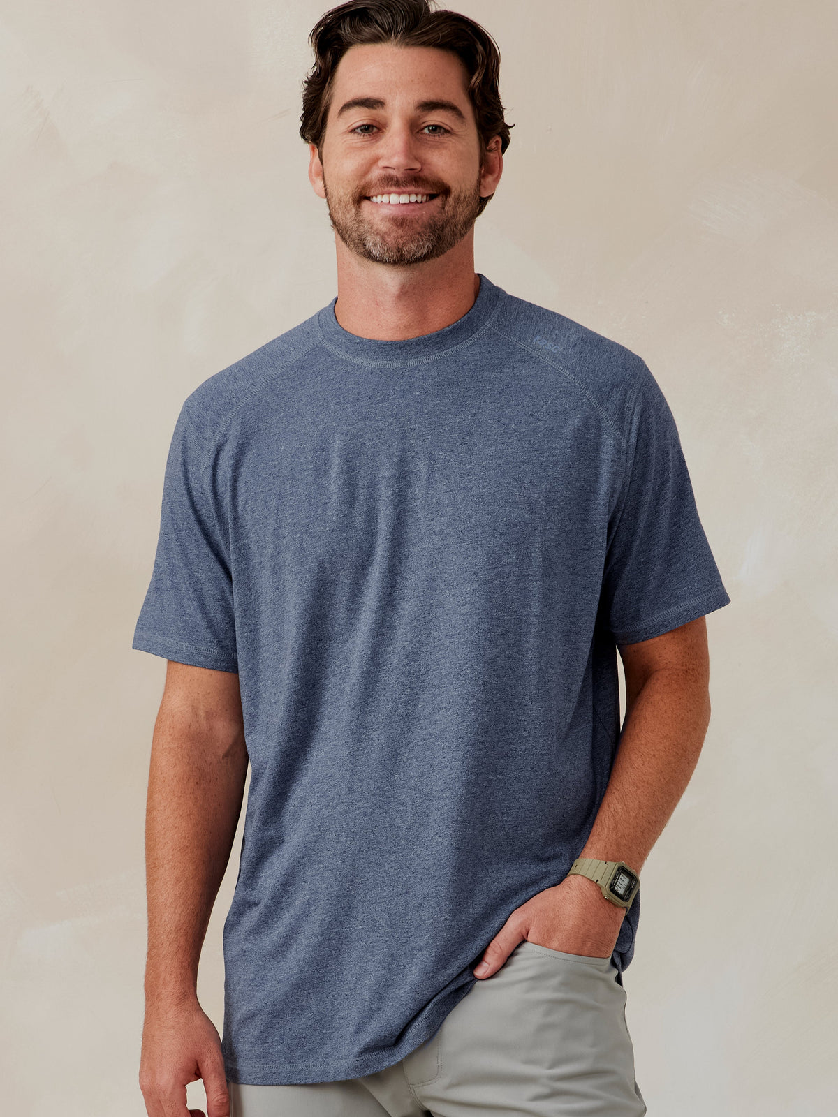 Carrollton T-Shirt Jaspe - Admiral Jaspe