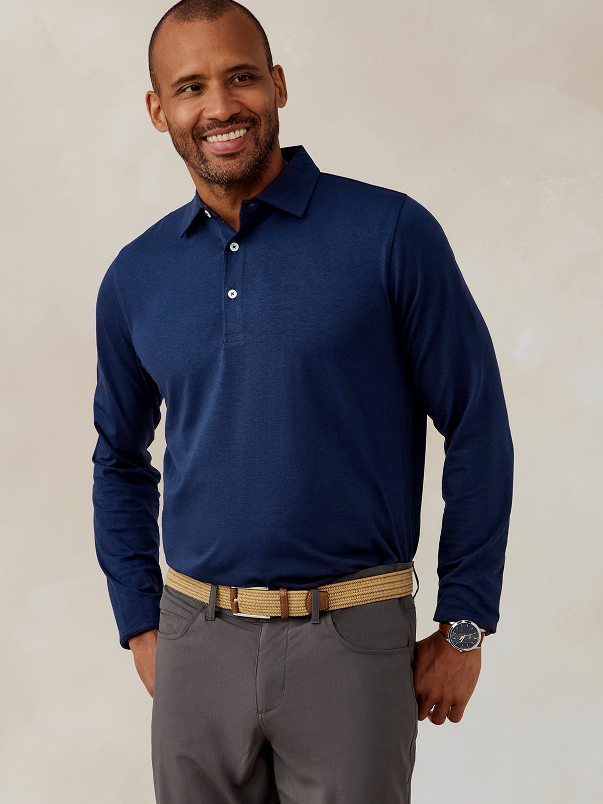 Westport Long Sleeve Polo