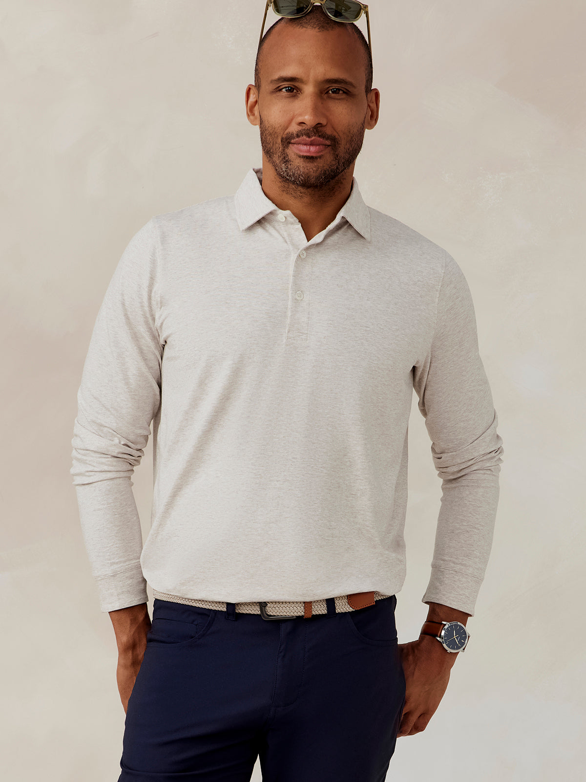 Westport Long Sleeve Polo