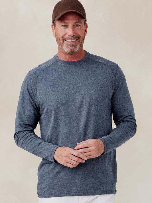 Carrollton Long Sleeve T-Shirt - Admiral Jaspe