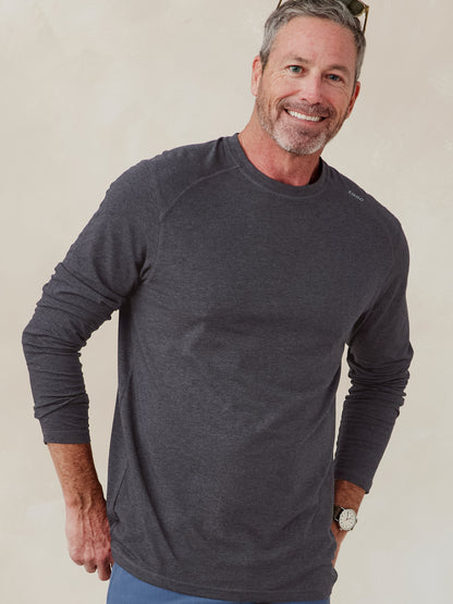 Carrollton Long Sleeve T-Shirt - Cinder