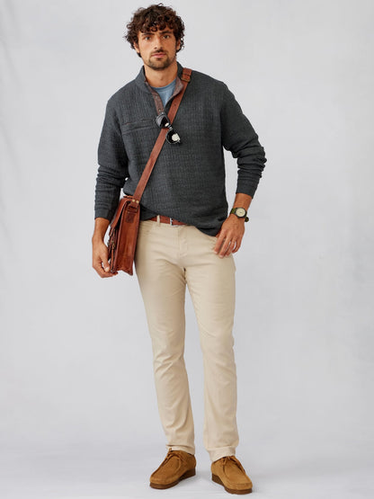 Main Line Quilt Pullover