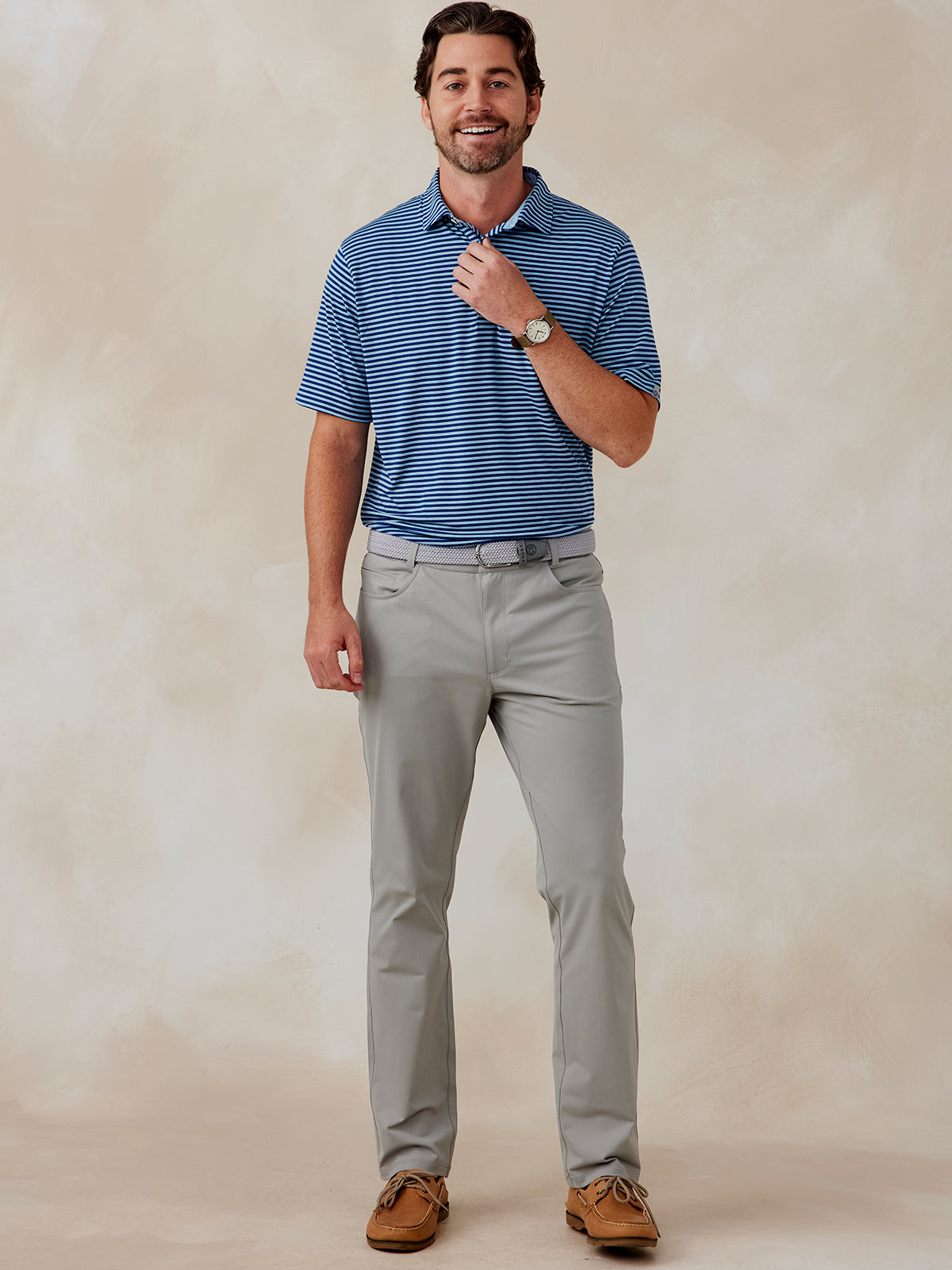 Cloud Polo - Air Stripe