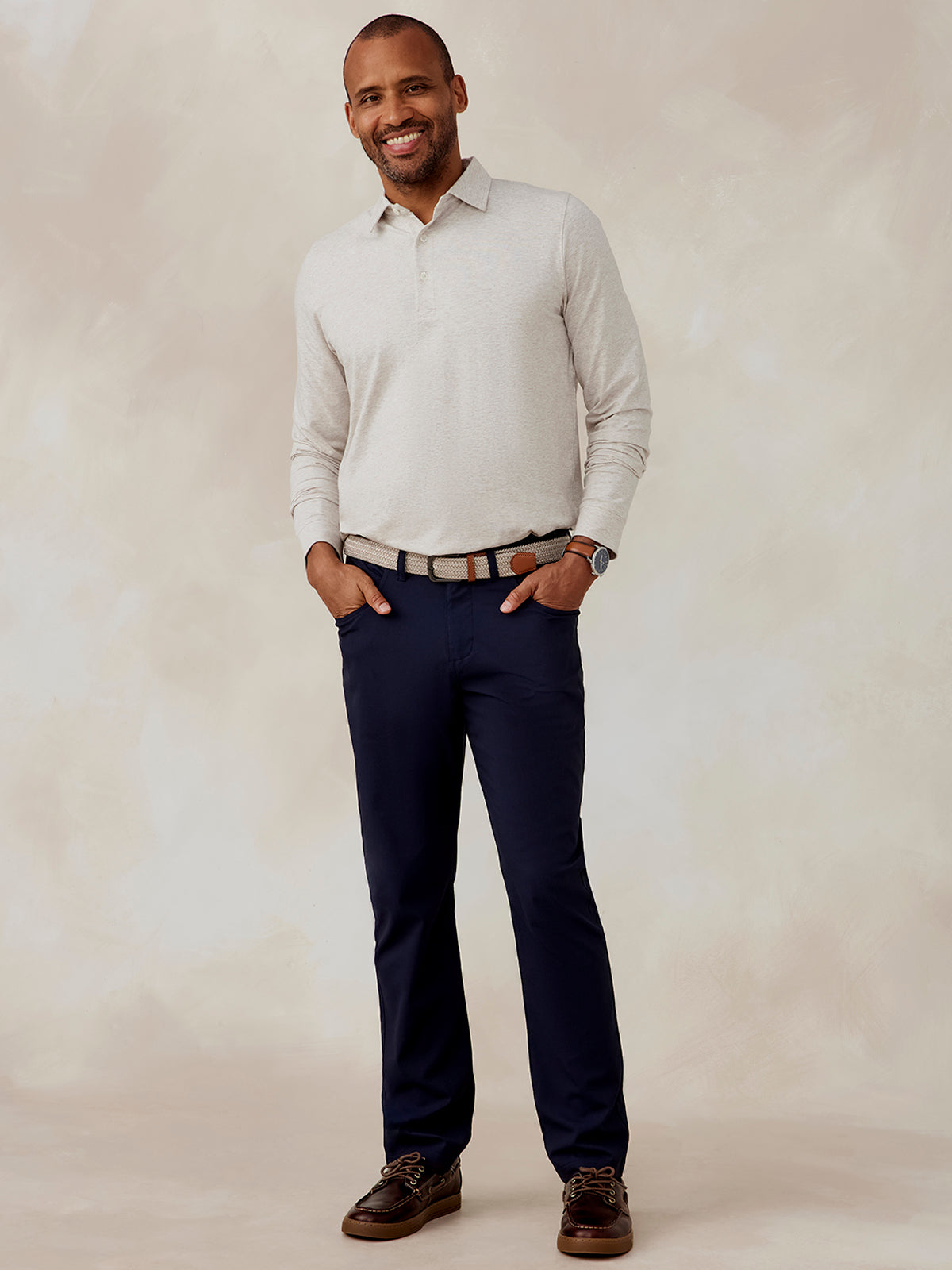 Westport Long Sleeve Polo