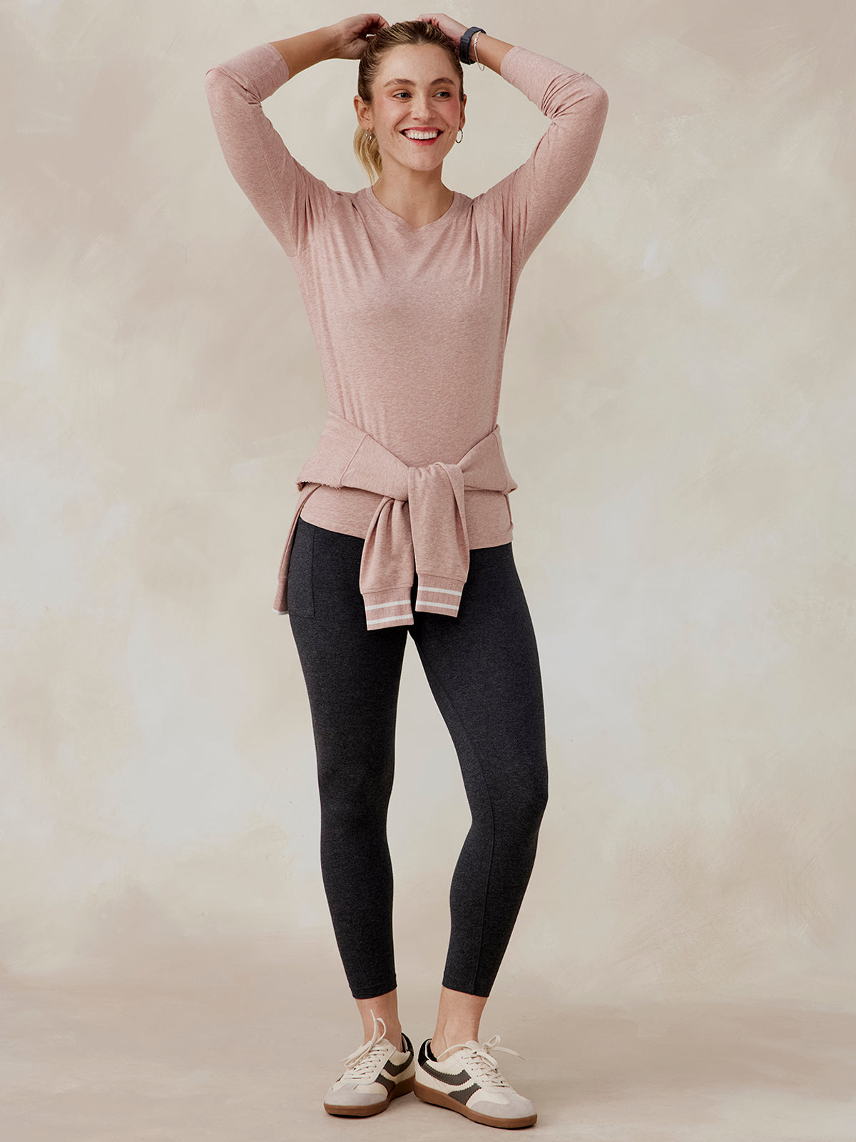 Day to Day 7/8 Pocket Legging - Jaspe