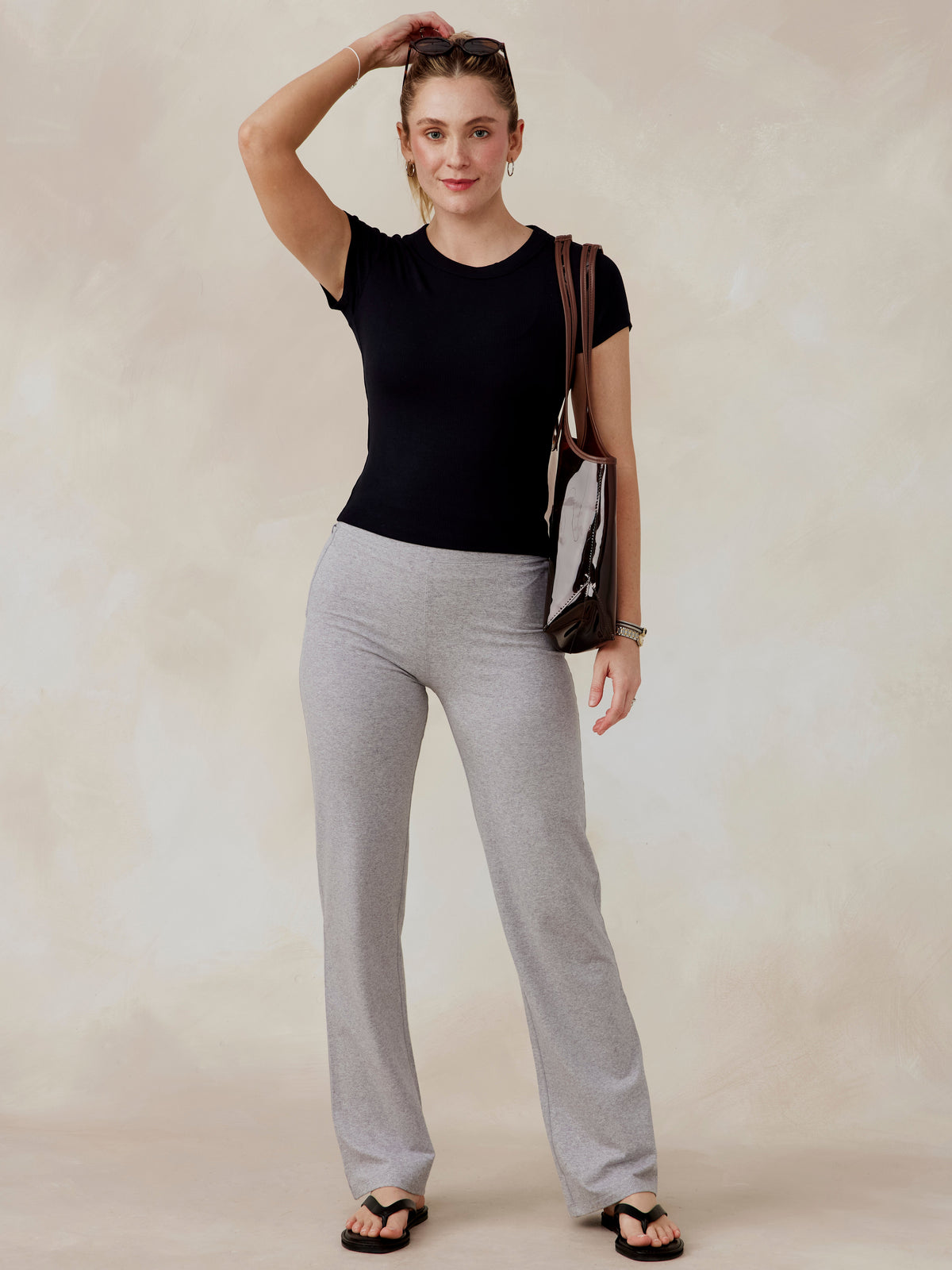 Microluxe Rib Short Sleeve