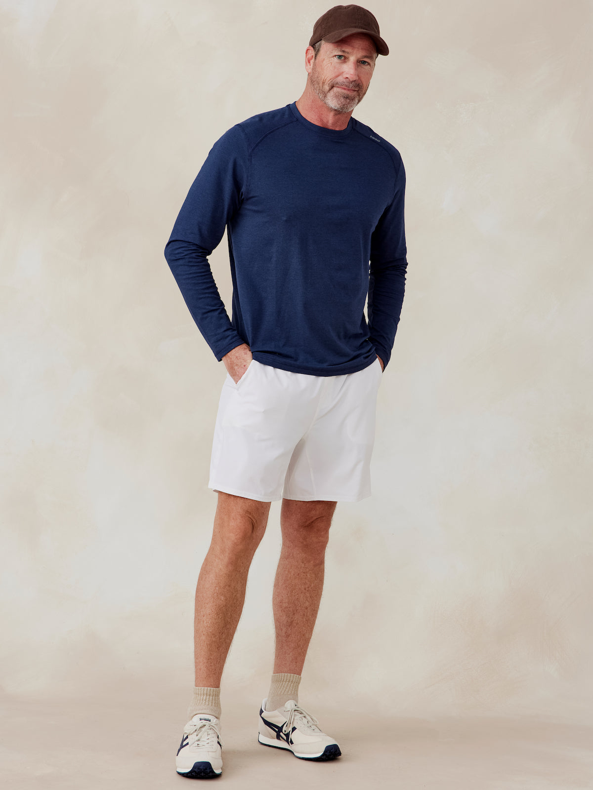 Carrollton Long Sleeve T-Shirt - Classic Navy